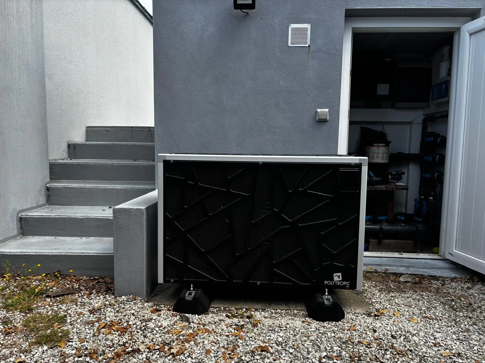 Local technique avant rénovation